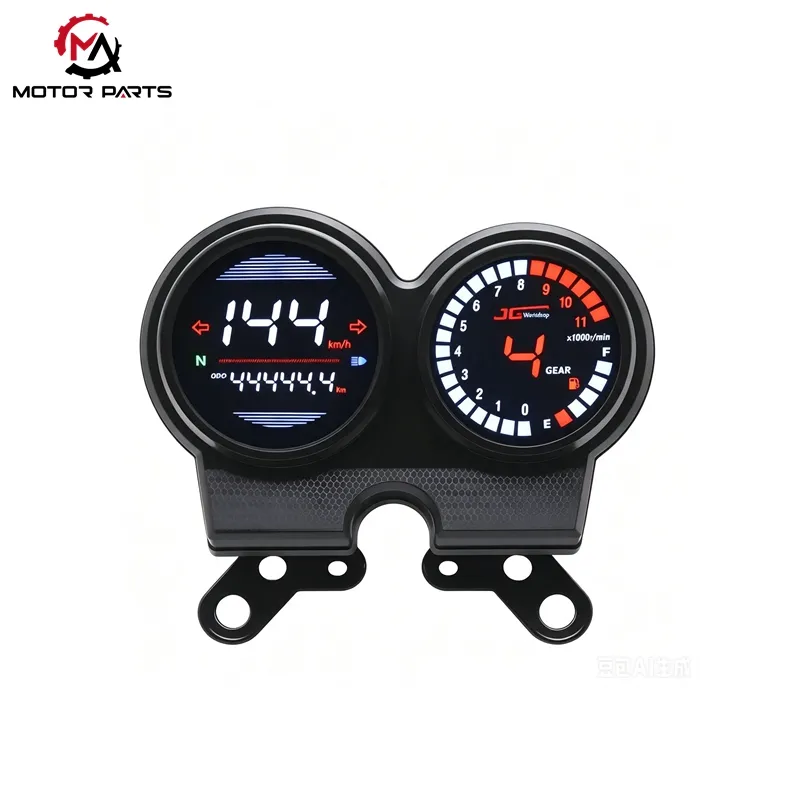 AKT125 NKD125 موٹرسائیکل کے لیے ڈیجیٹل ڈیش بورڈ سپیڈومیٹر ٹیکو میٹر
