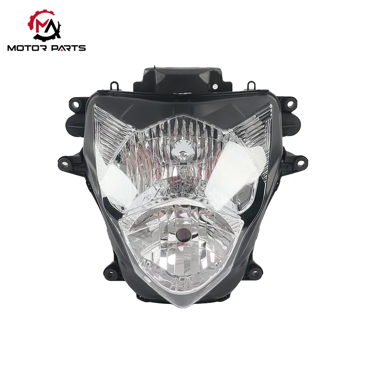 موٹر سائیکل ہیڈلائٹ ہیڈ لیمپ اسمبلی برائے سوزوکی GSXR600 GSXR750 2011-2017
