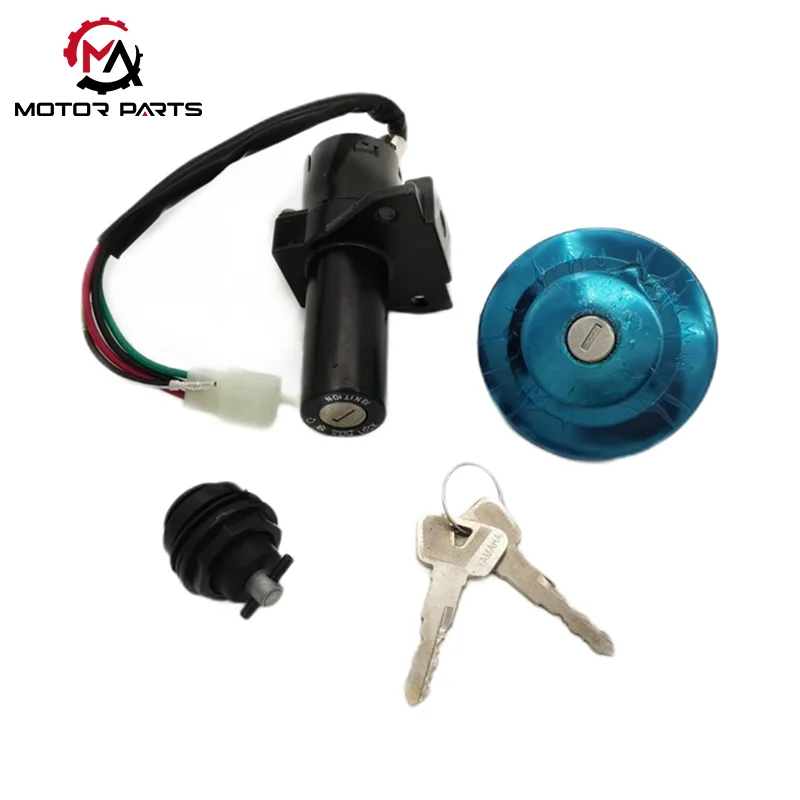 YAMAHA YBR125 TTR125 موٹر سائیکل اگنیشن سوئچ فیول ٹینک کیپ لاک